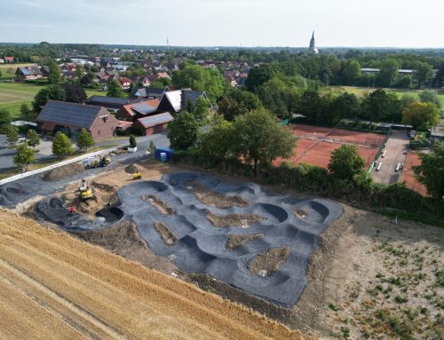 Pumptrack: Beeindruckendes Projekt ist kurz vor der Fertigstellung